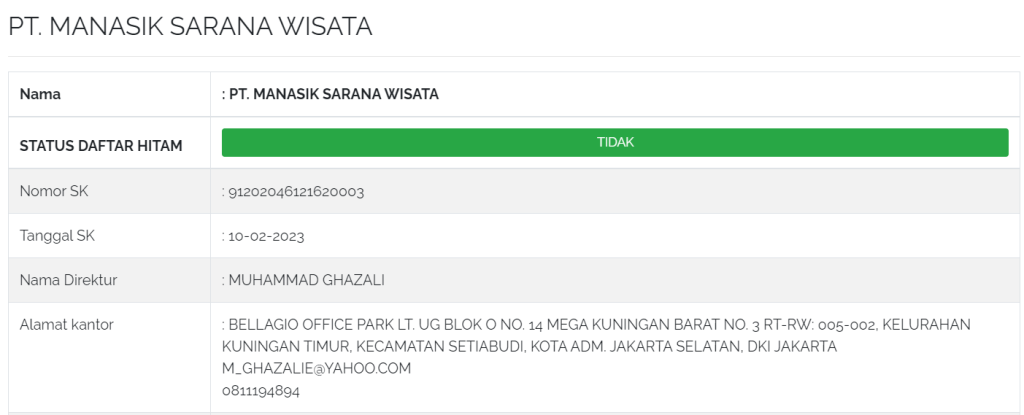 Biro Perjalanan Umroh Resmi Kemenag