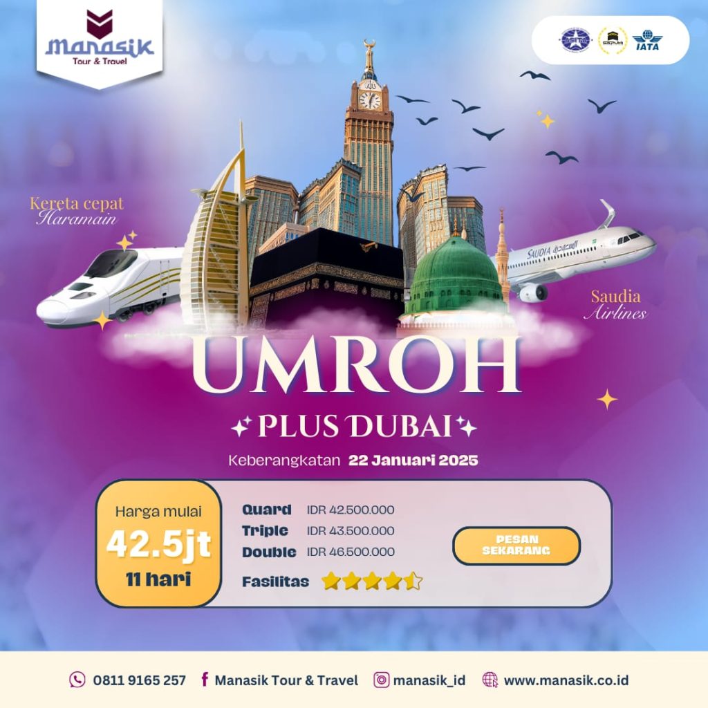 Paket Umroh Plus Dubai