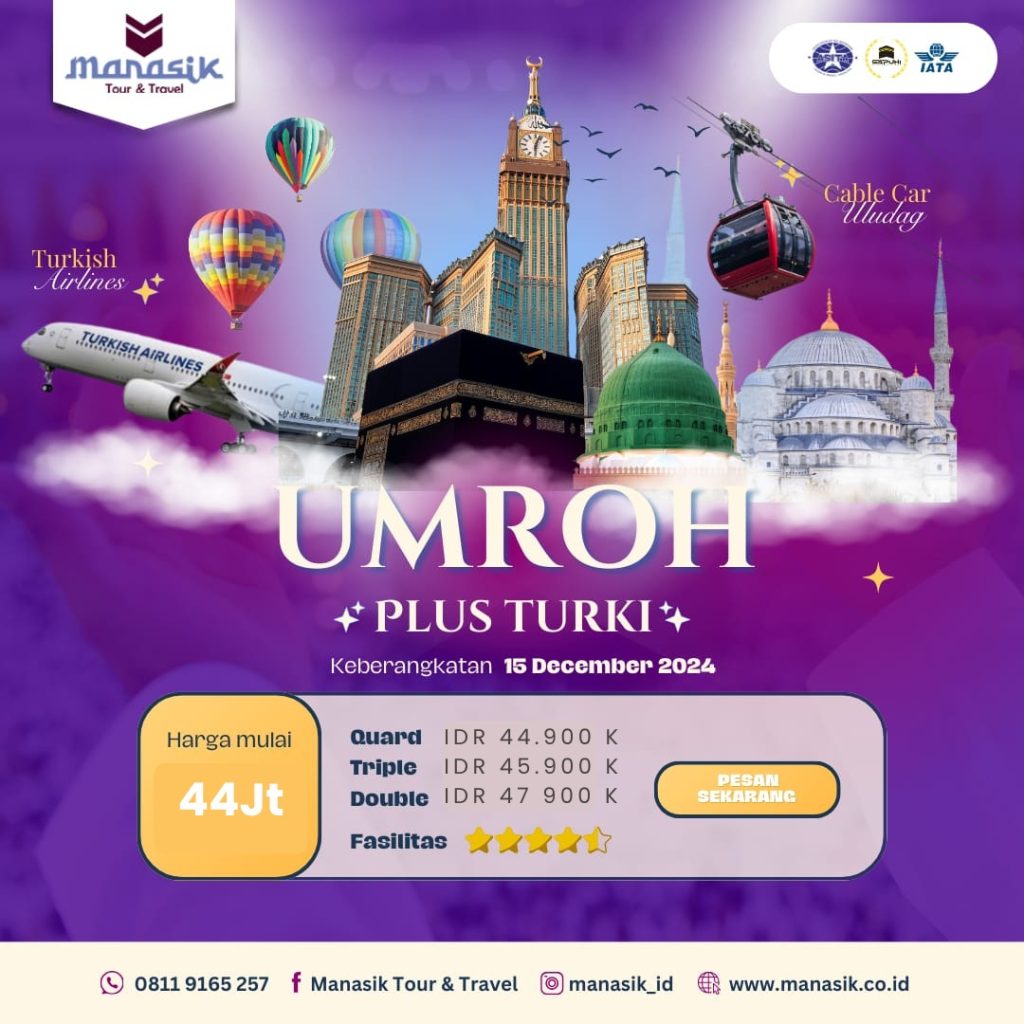 Paket Umroh Plus Turki