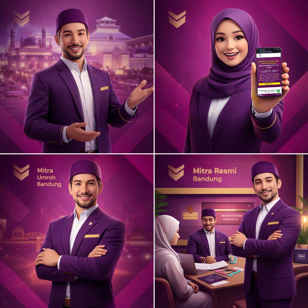 Cari mitra umroh & haji di Bandung yang resmi? Konsultasi gratis bersama Manasik Tour & Travel. Aman, berizin Kemenag. Daftar sekarang!