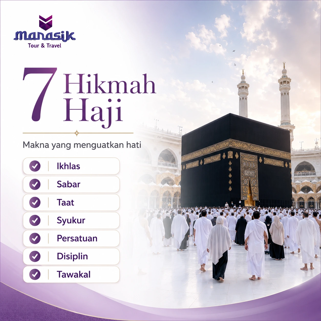 Hikmah ibadah Haji dan maknanya bagi kehidupan jamaah
