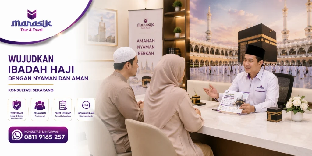 Konsultasi sebelum memilih travel Haji Plus