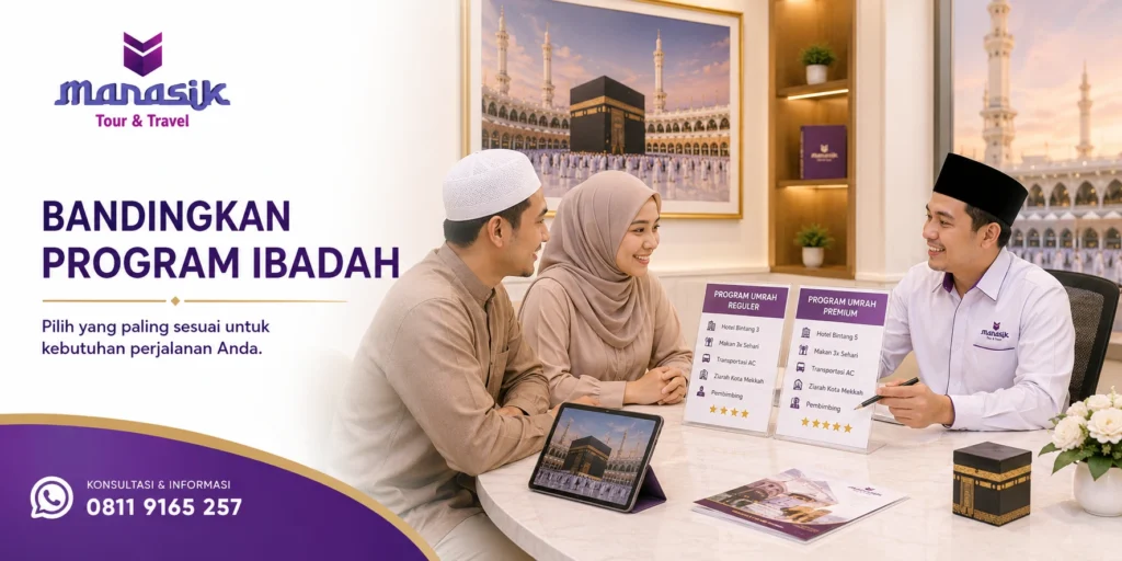 Memilih paket Umroh sesuai kebutuhan jamaah