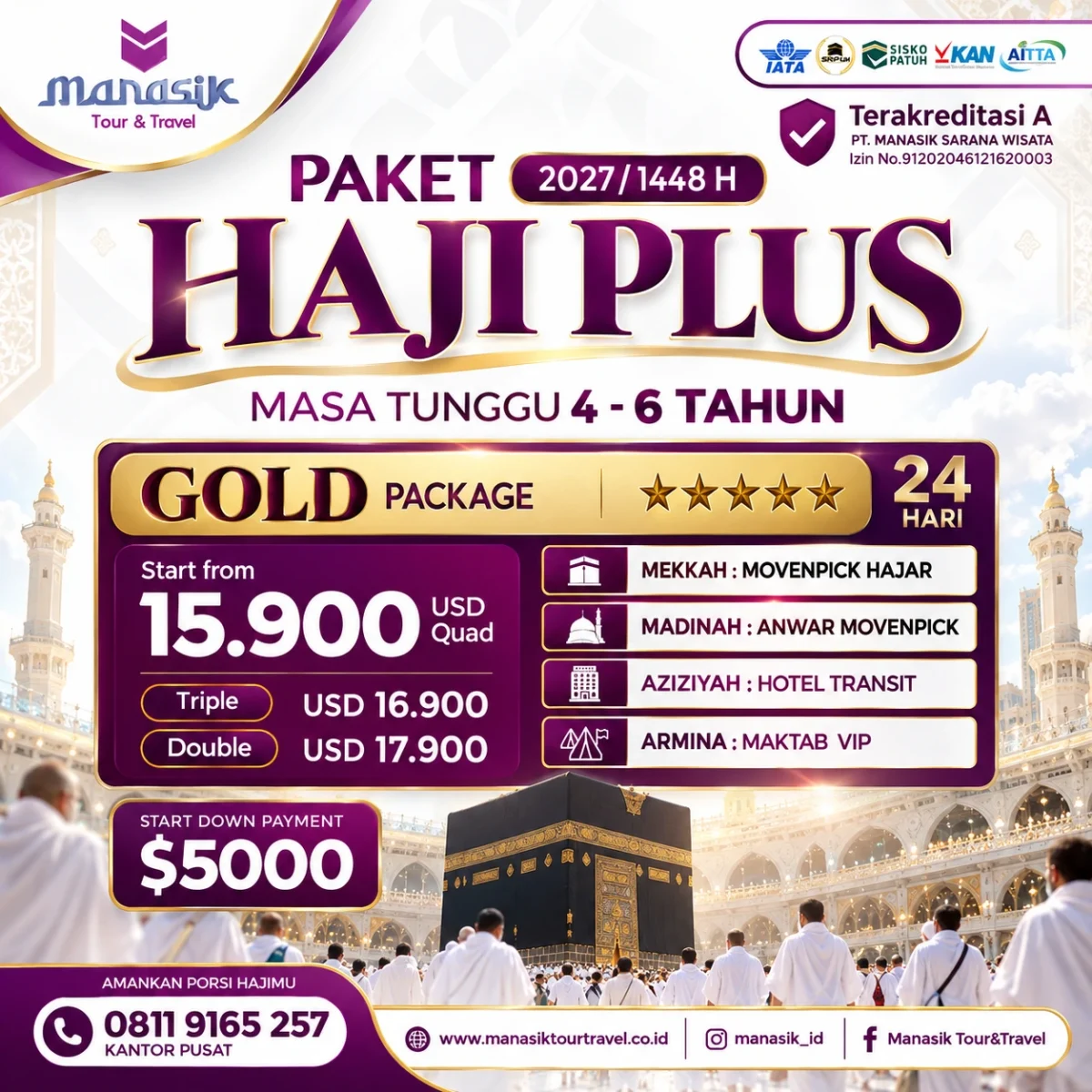 Haji Plus Gold - Haji Plus Gold 2027 / 1448 H