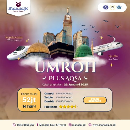 Paket Umroh Plus Aqsa