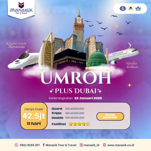 Paket Umroh Plus Dubai